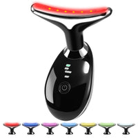 7-In-1 Red-Light-Therapy-For-Face and Neck, Face Neck Massager for Daily Skin Care Routine, Skin Care Tool